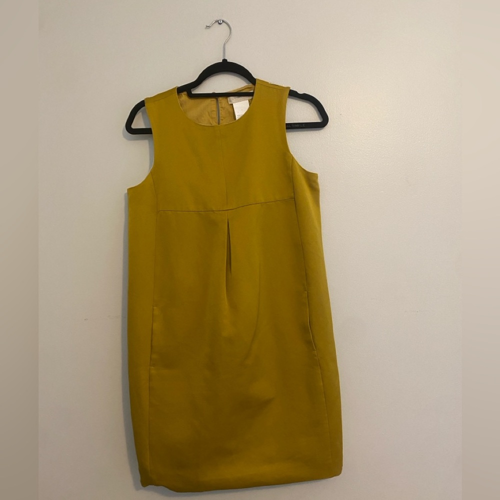 Max Mara Chartreuse Dress Size 8